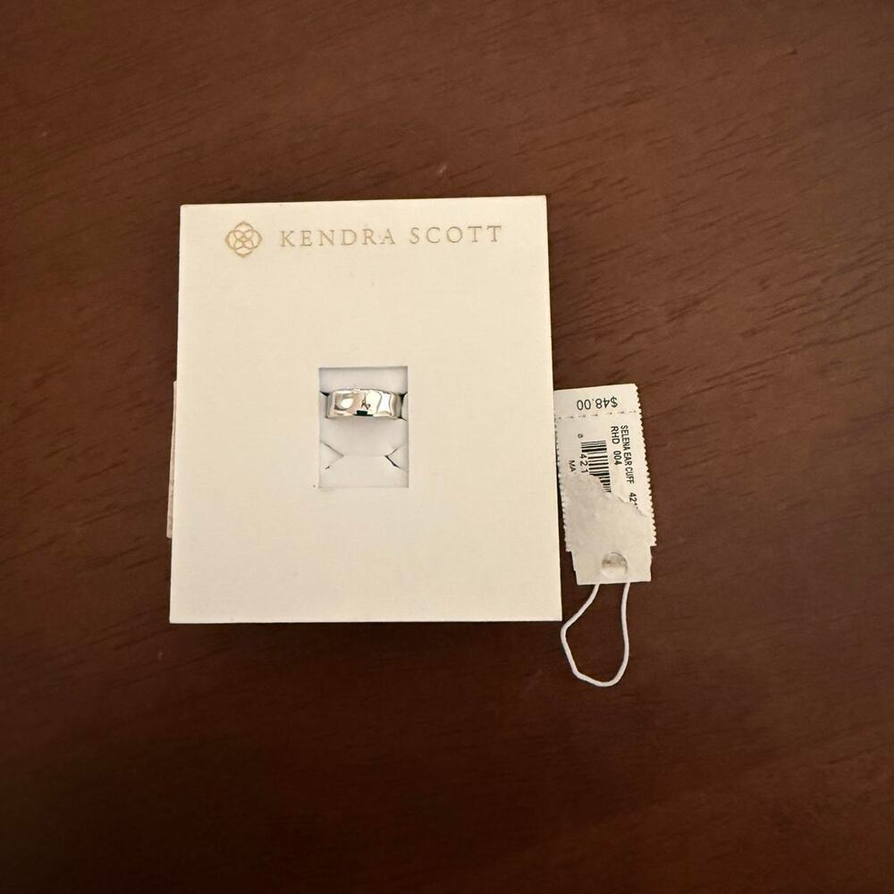 Kendra Scott Silver Ear Cuff